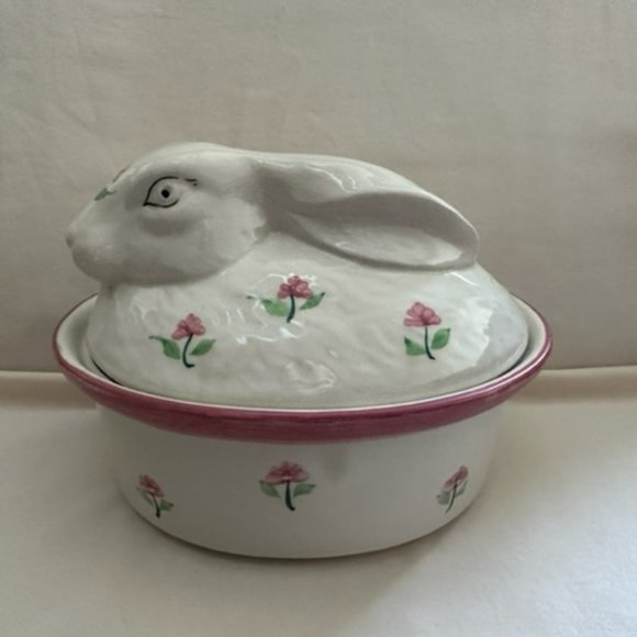 Vintage Sigma Bunny Tureen Container - Picture 3 of 8